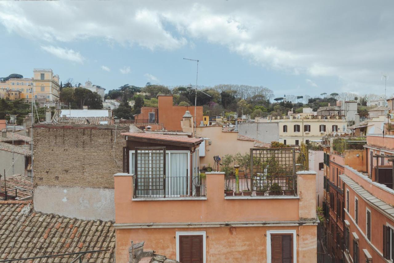 Amazing Penthouse With Terrace And Rooftop In Trastevere Рим Екстериор снимка
