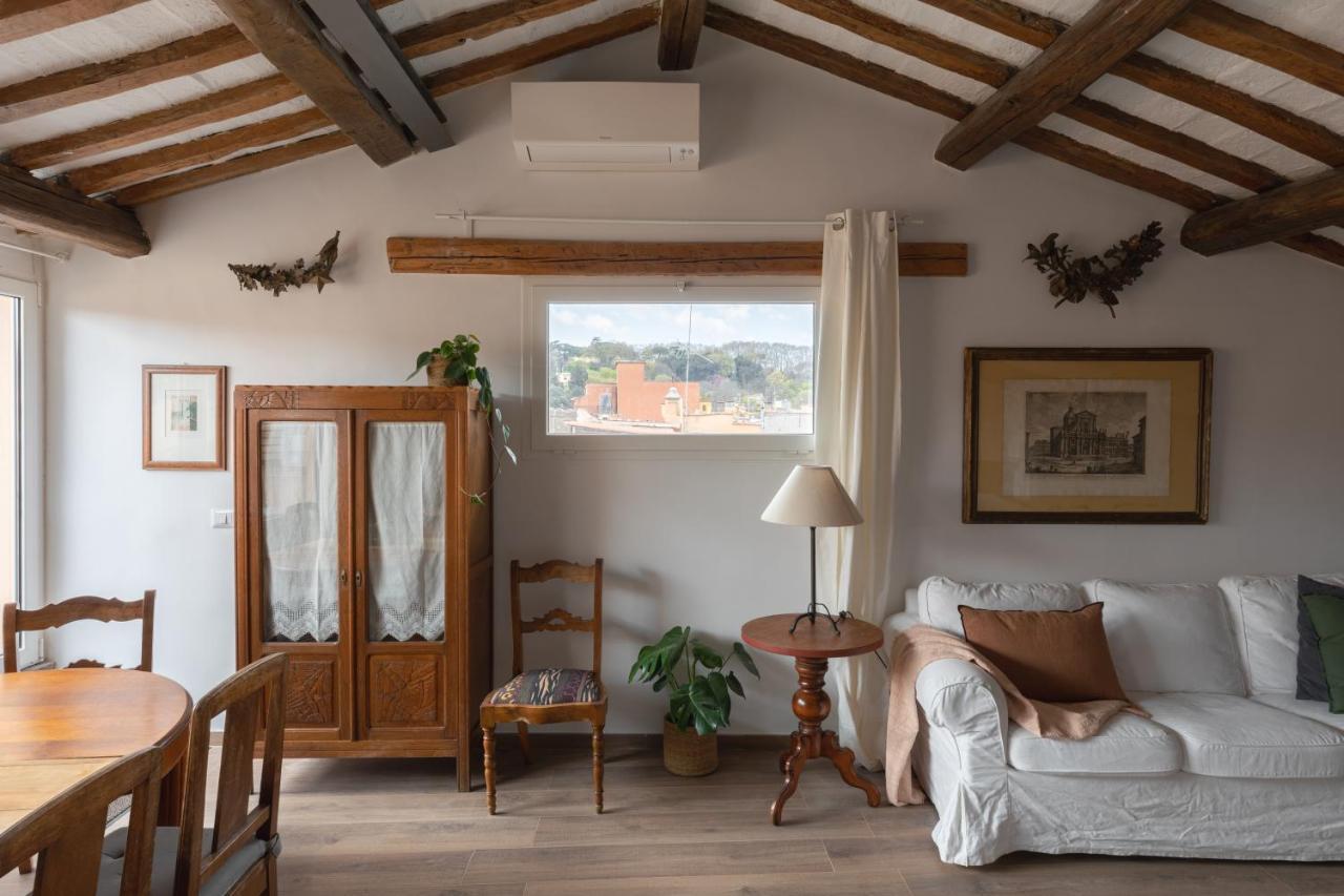 Amazing Penthouse With Terrace And Rooftop In Trastevere Рим Екстериор снимка